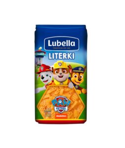 Pasta PAW Patrol Bokstaver Lubella 400g