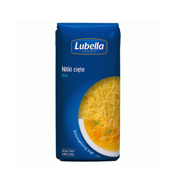 Pasta ekstra kuttet nål Lubella 400g