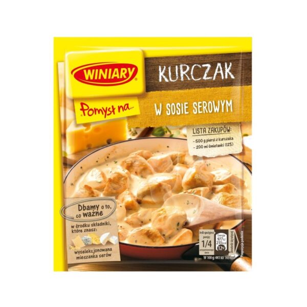 Idé til Kylling i ostesaus Winiary 28g