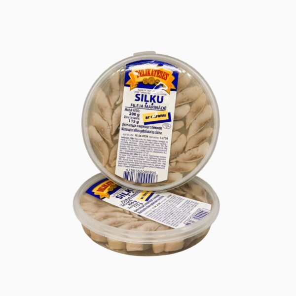 Sildefilet marrinade med sitron DAGI 200g