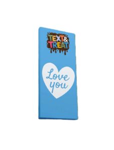 Melke sjokolade Love You blue T&T 85g