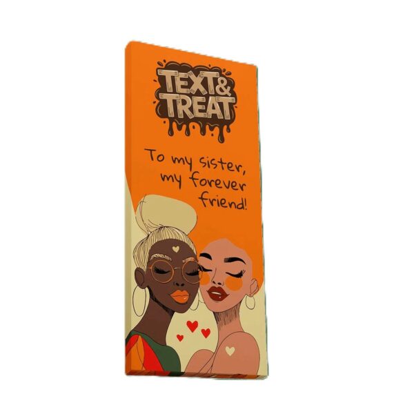 Melke sjokolade To my sister, my forever friend T&T 85g