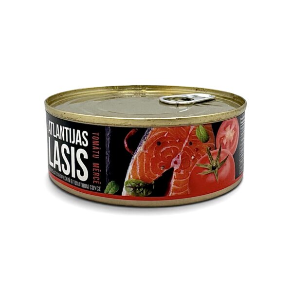 Atlantisk laks i tomatsaus Aquatica 240g