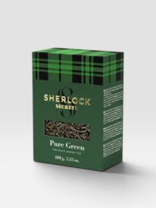 Sherlock Secrets Pure Green Large-leaf Tea 100g