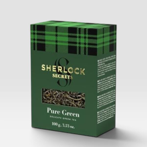Sherlock Secrets Pure Green Large-leaf Tea 100g