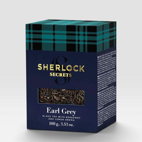 Sherlock Secrets Earl Grey Black Tea 100g