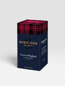 Sherlock Secrets Crown of England Black Tea 2gx22