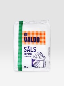 Salt grovmalt i pose Valdo 1kg