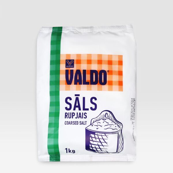 Salt grovmalt i pose Valdo 1kg
